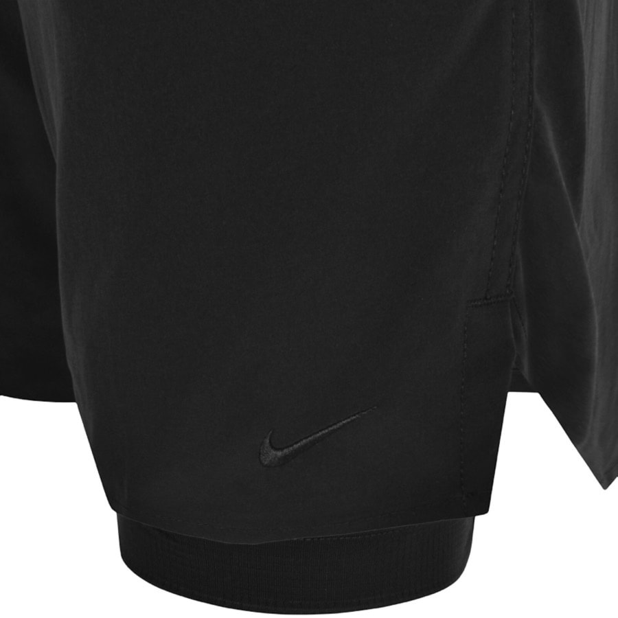 Image number 3 for Nike Training 2 In 1 Shorts Black