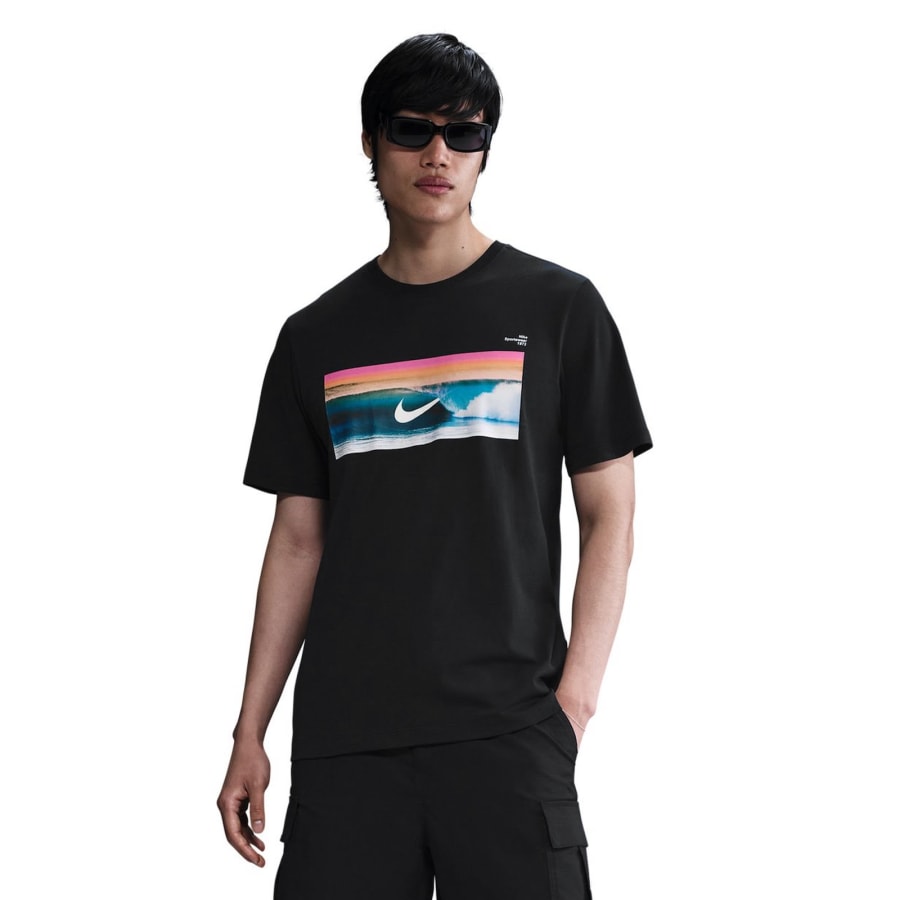 Image number 5 for Nike Photo T Shirt Black