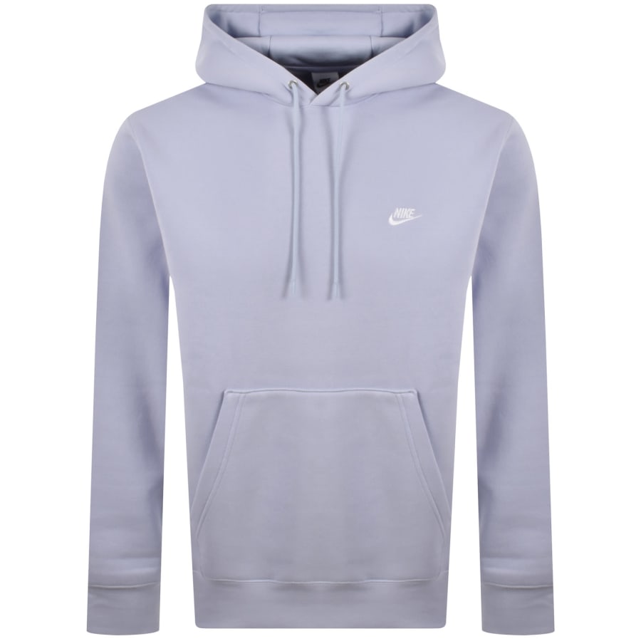 Image number 1 for Nike Logo Hoodie Lilac