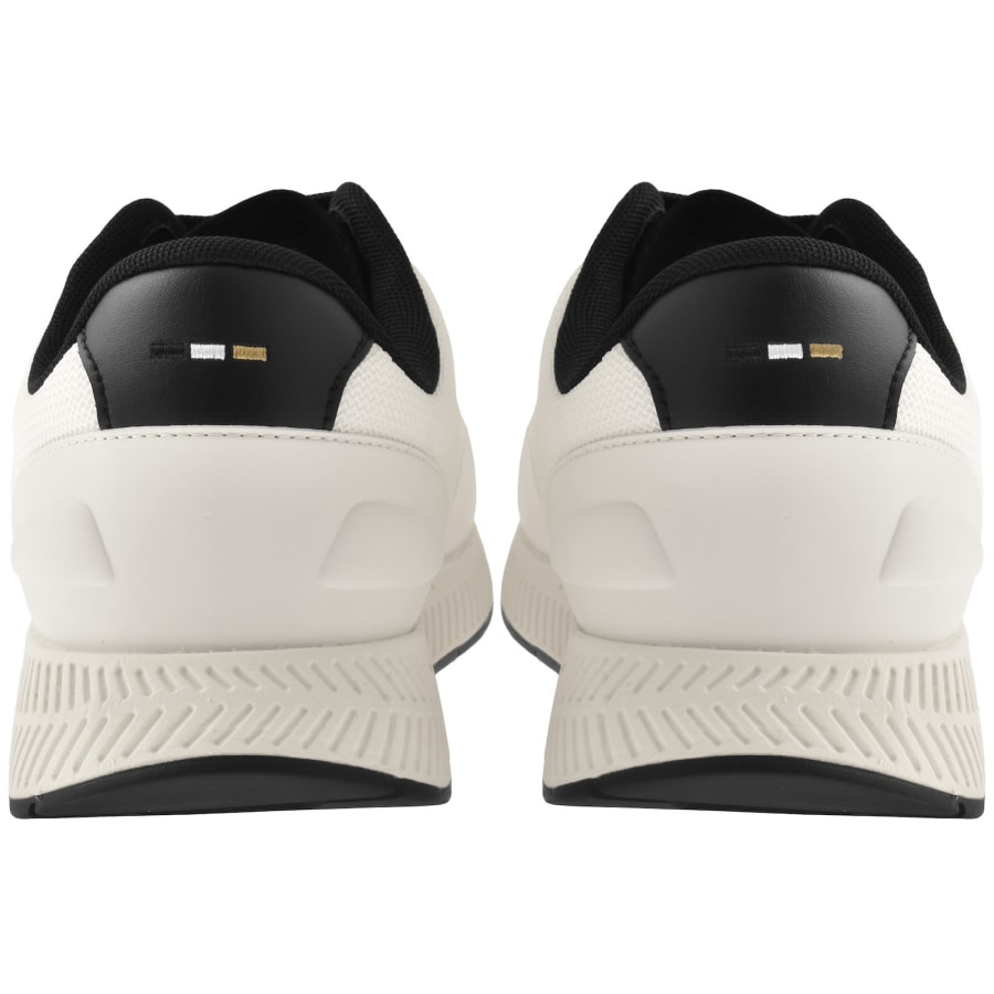 Image number 2 for BOSS Titanium Runner Trainers White