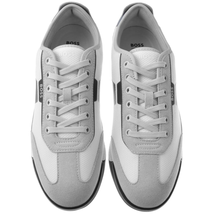 Image number 3 for BOSS Nitan Trainers Grey