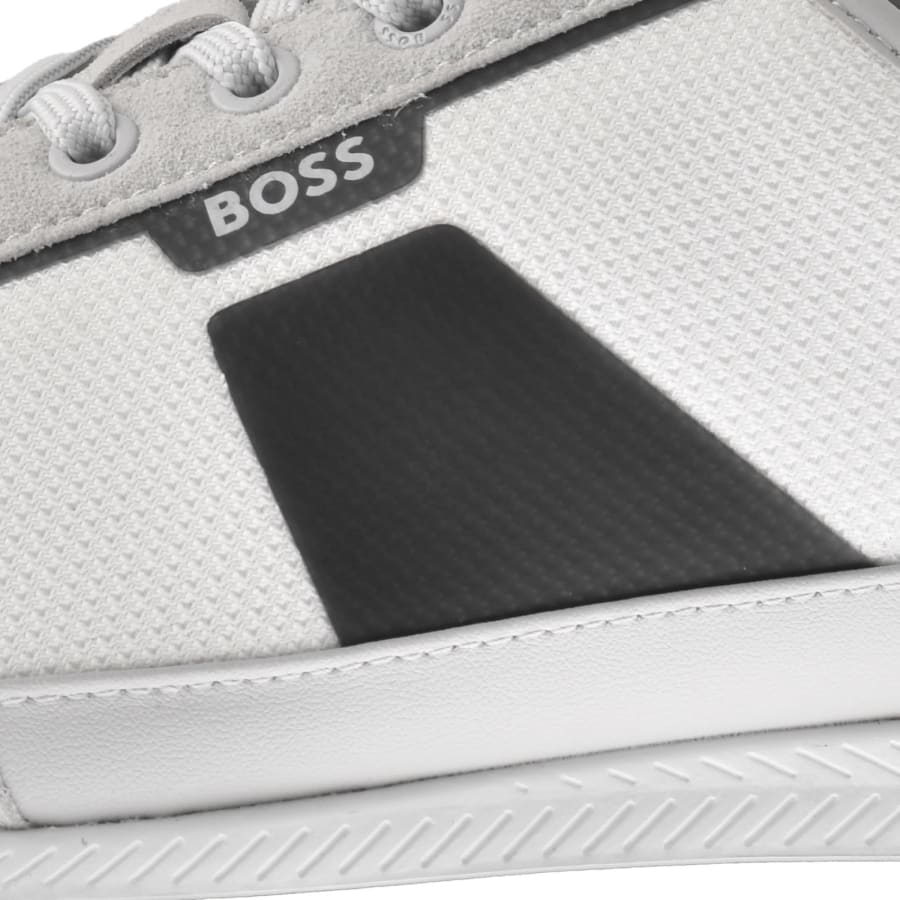 Image number 4 for BOSS Nitan Trainers Grey