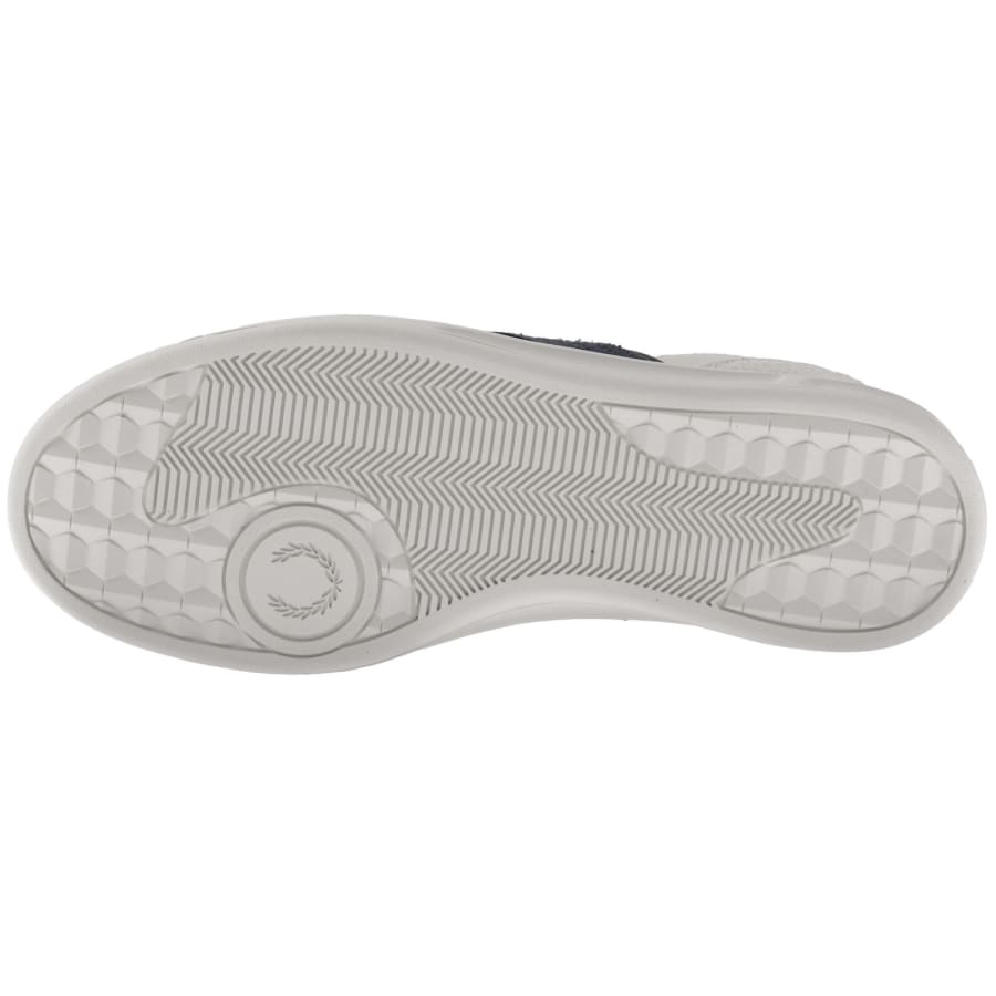 Image number 5 for Fred Perry B4 Leather Trainers White