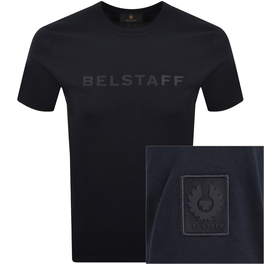 Image number 1 for Belstaff Signature T Shirt Navy