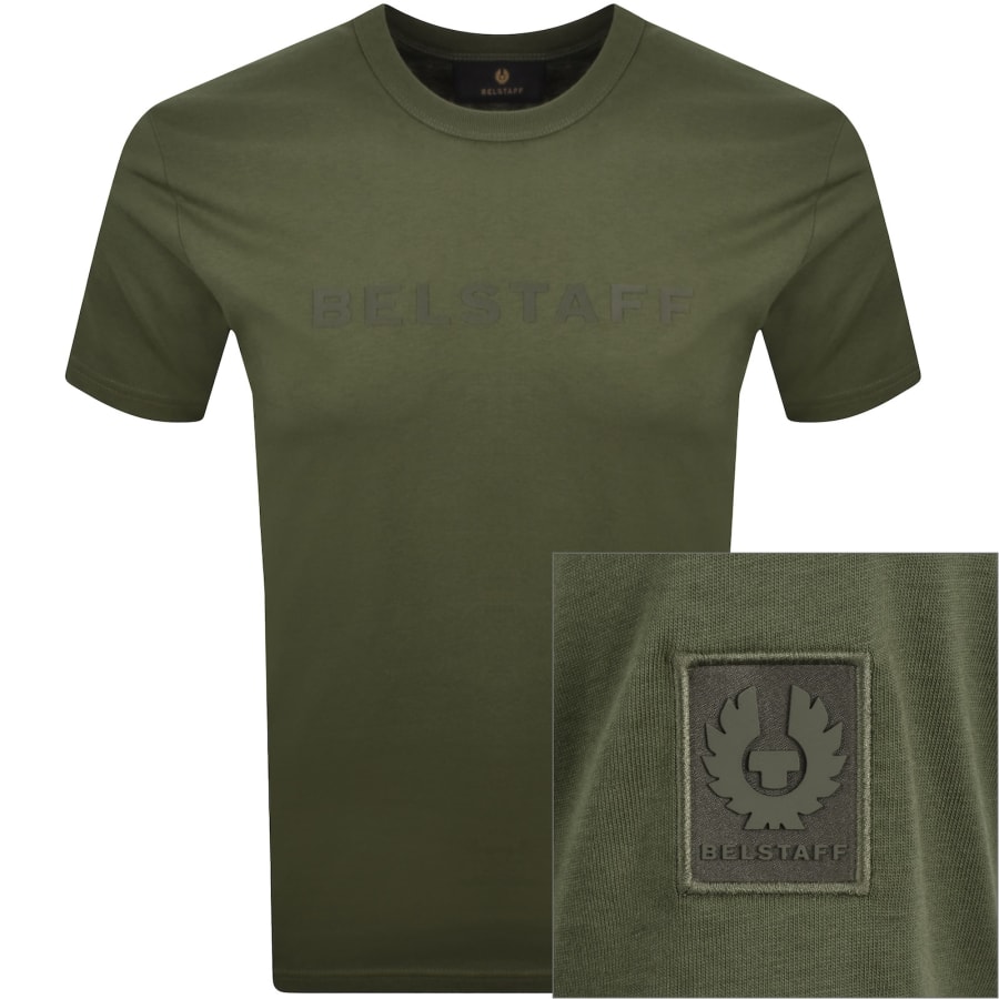 Image number 1 for Belstaff Signature T Shirt Green