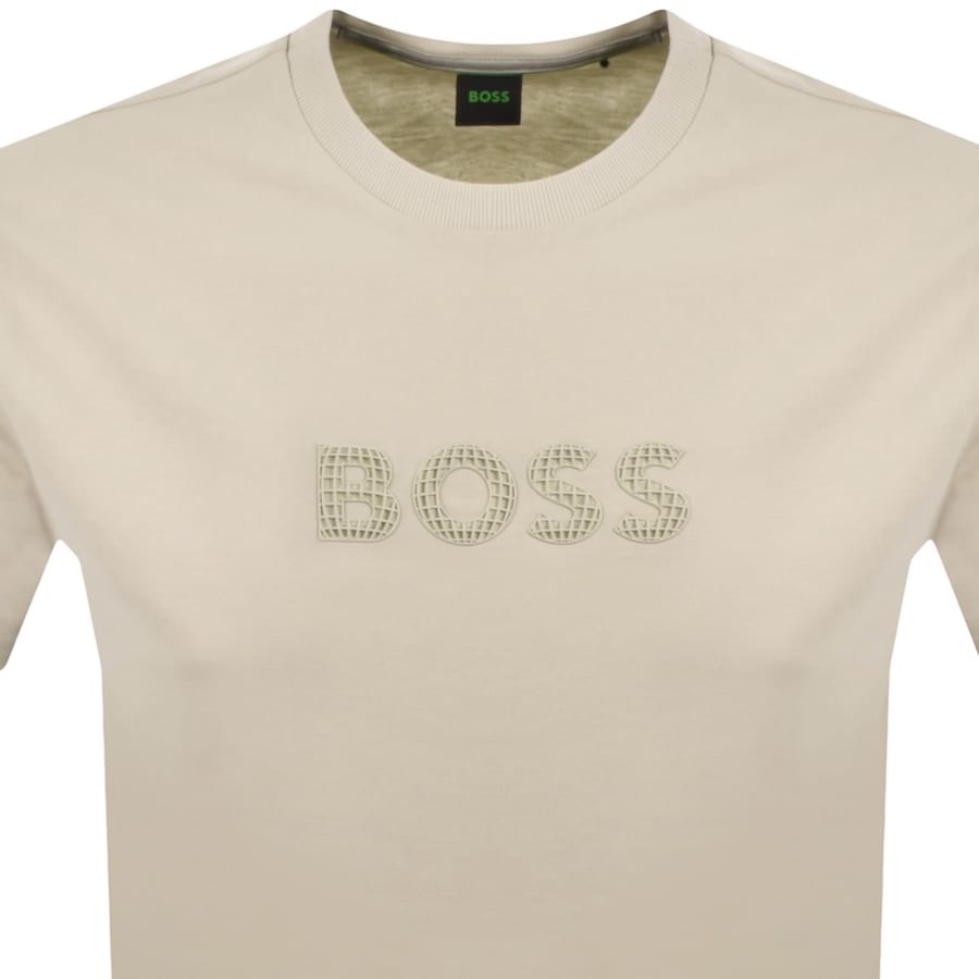 Image number 2 for BOSS TS Terrace T Shirt Beige