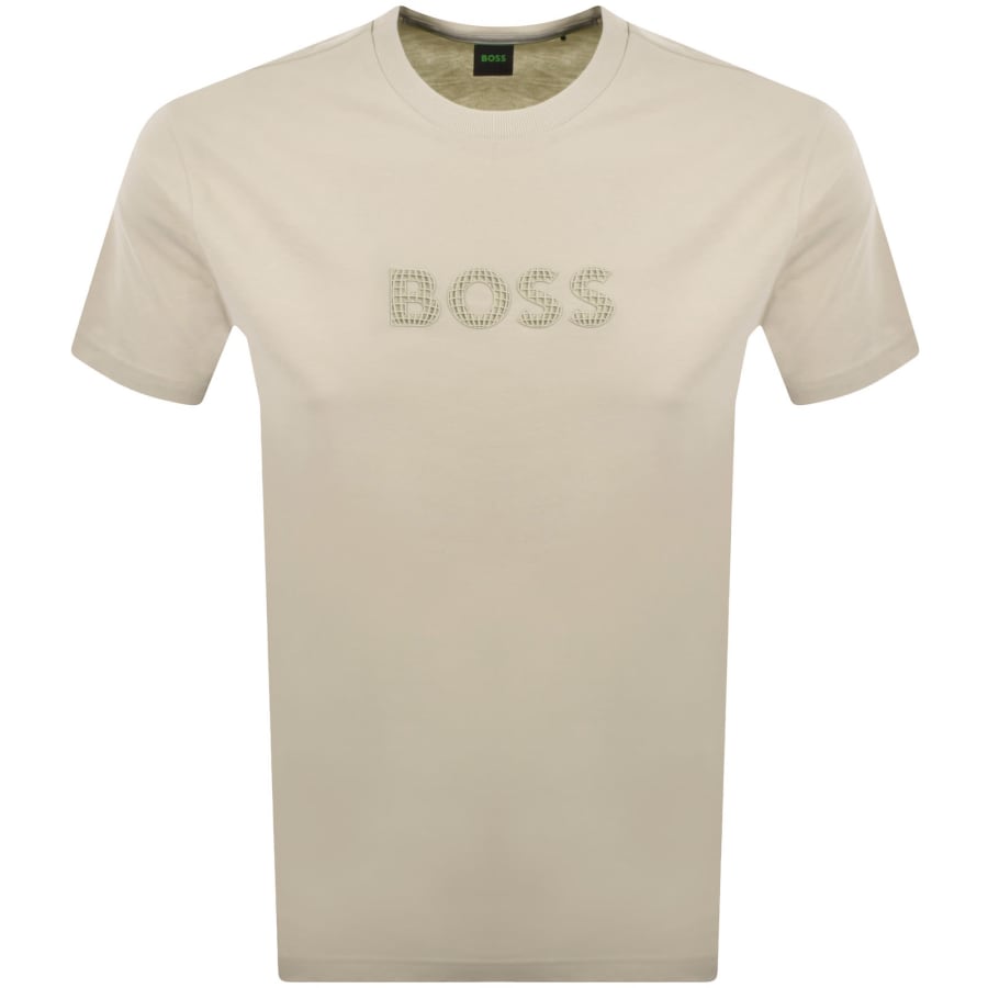 Image number 1 for BOSS TS Terrace T Shirt Beige