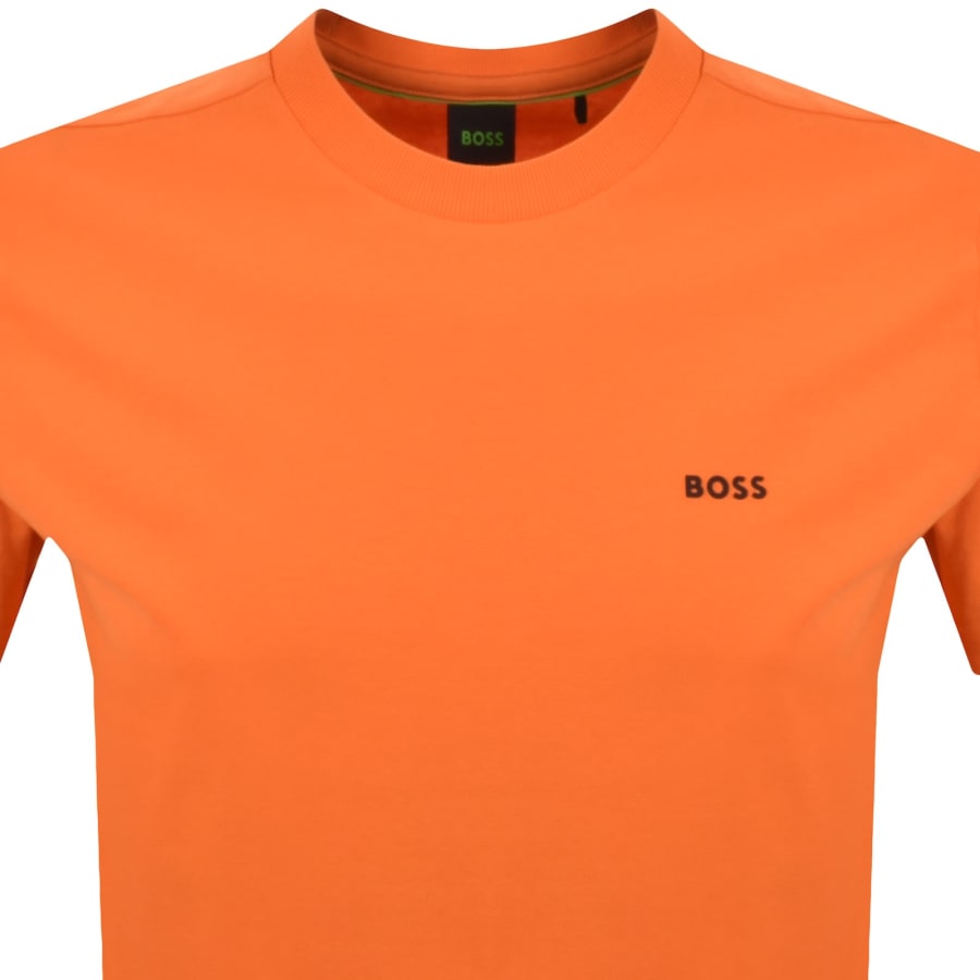 Image number 2 for BOSS Tee T Shirt Orange