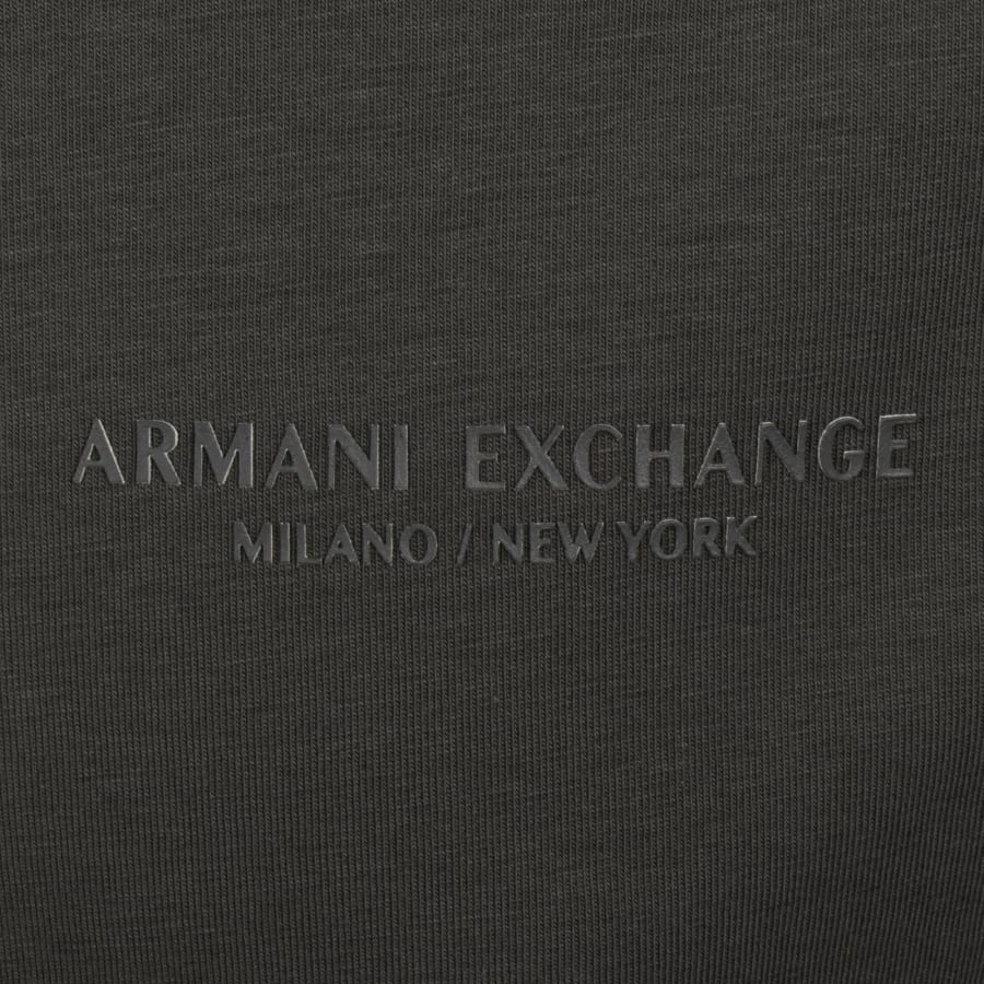 Image number 3 for Armani Exchange Polo T Shirt Grey