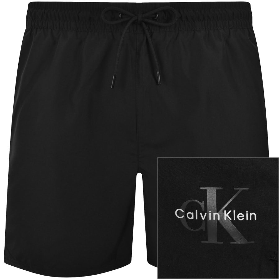 Image number 1 for Calvin Klein Swim Shorts Black