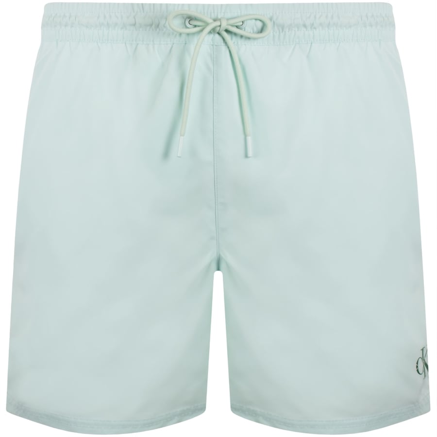 Image number 2 for Calvin Klein Swim Shorts Mint Green