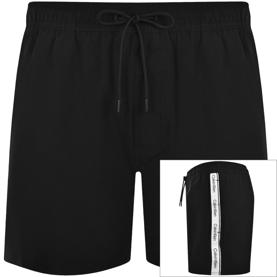 Image number 1 for Calvin Klein Short Swim Shorts Black