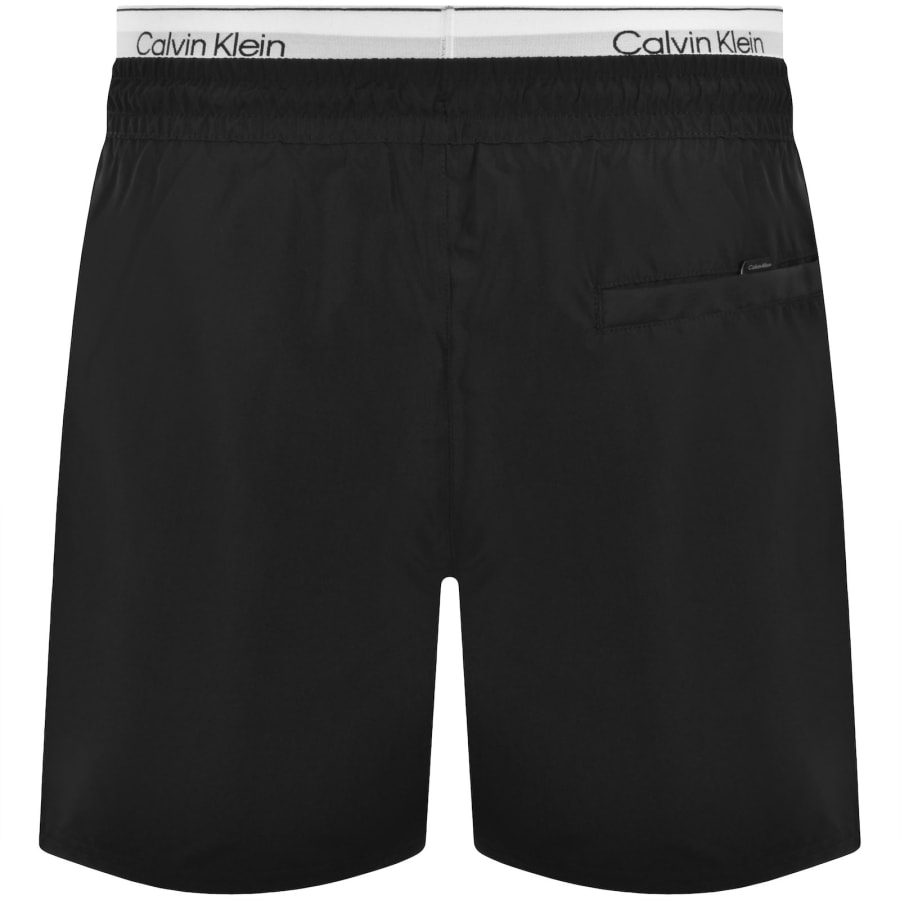 Image number 2 for Calvin Klein Short Swim Shorts Black