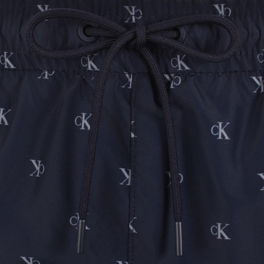 Image number 5 for Calvin Klein Short Swim Shorts Shoreline Navy
