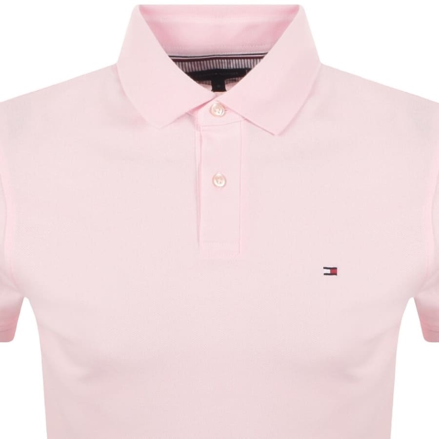 Image number 2 for Tommy Hilfiger Regular Fit 1985 Polo T Shirt Pink