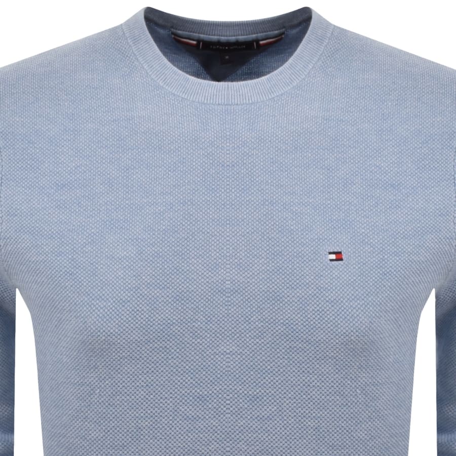 Image number 2 for Tommy Hilfiger Essential Structure Jumper Blue