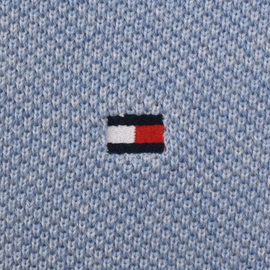 Image number 3 for Tommy Hilfiger Essential Structure Jumper Blue