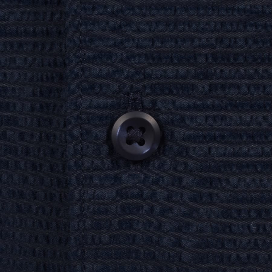 Image number 4 for Calvin Klein Seersucker Shirt Navy