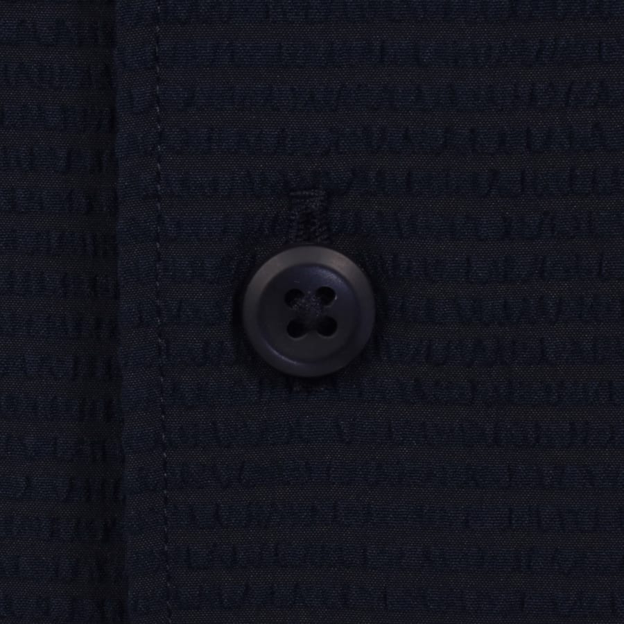 Image number 4 for Calvin Klein Seersucker Shirt Navy