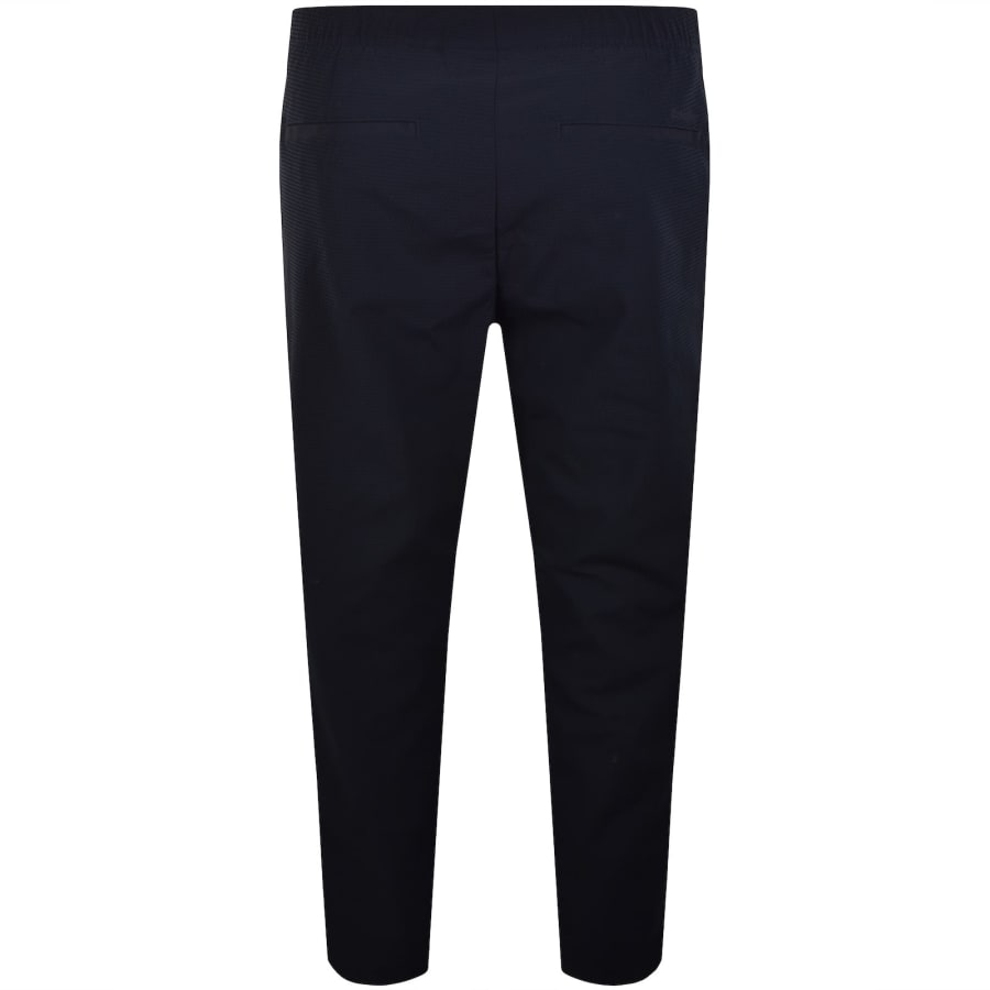 Image number 2 for Calvin Klein Seersucker Trousers Sapphire Navy