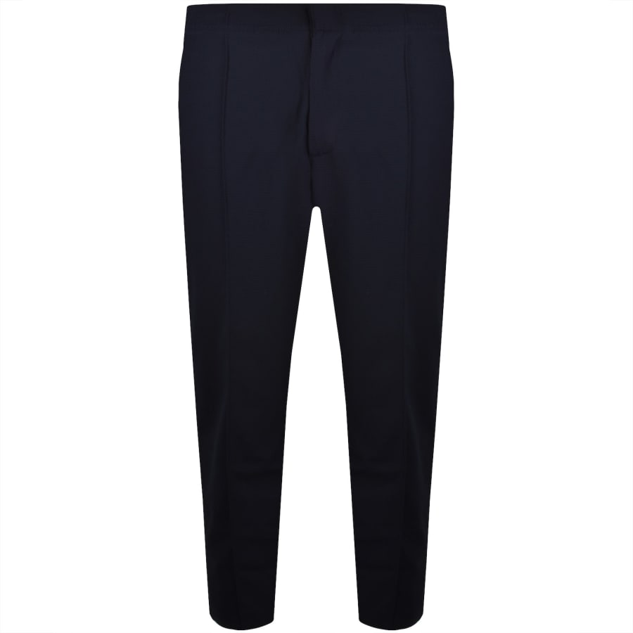 Image number 1 for Calvin Klein Seersucker Trousers Sapphire Navy