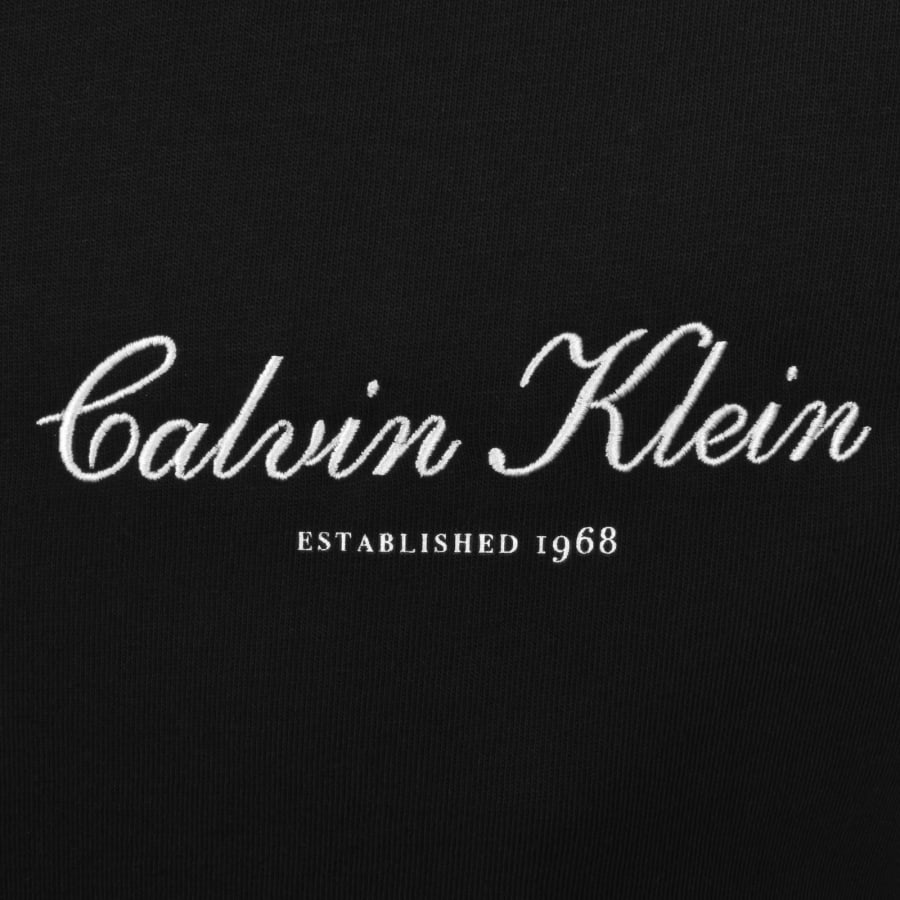 Image number 3 for Calvin Klein Jeans Logo T Shirt Black