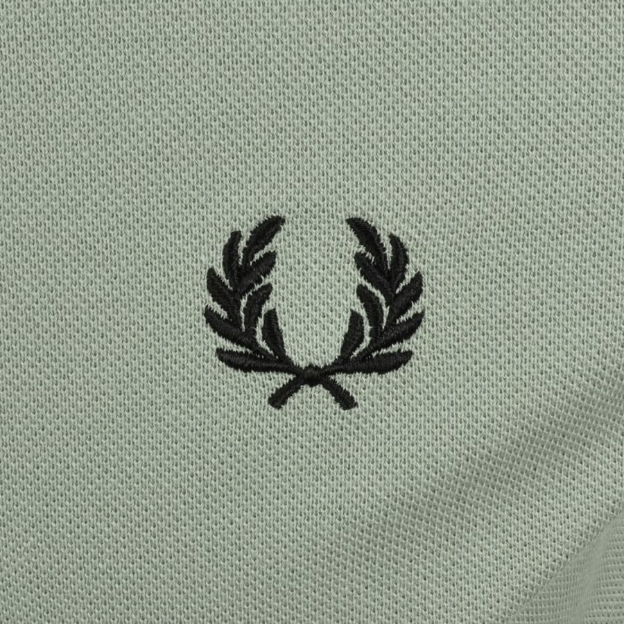 Image number 3 for Fred Perry Twin Tipped Polo T Shirt Green