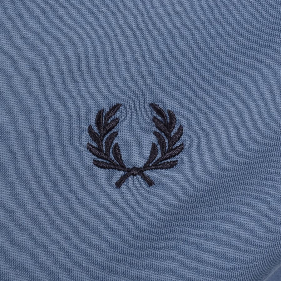 Image number 3 for Fred Perry Twin Tipped T Shirt Blue