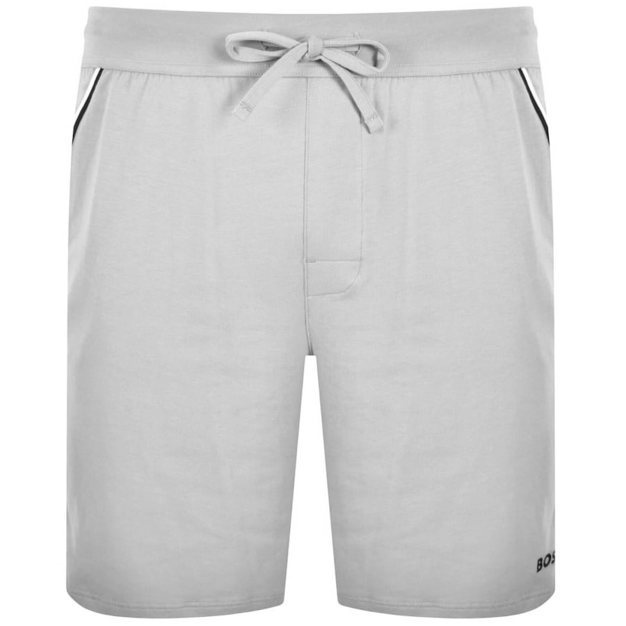 Image number 2 for BOSS Unique Jersey Shorts Grey