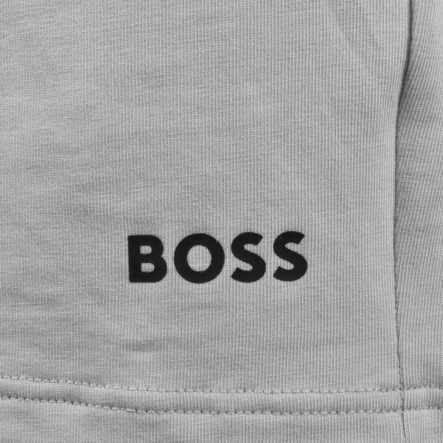 Image number 4 for BOSS Unique Jersey Shorts Grey