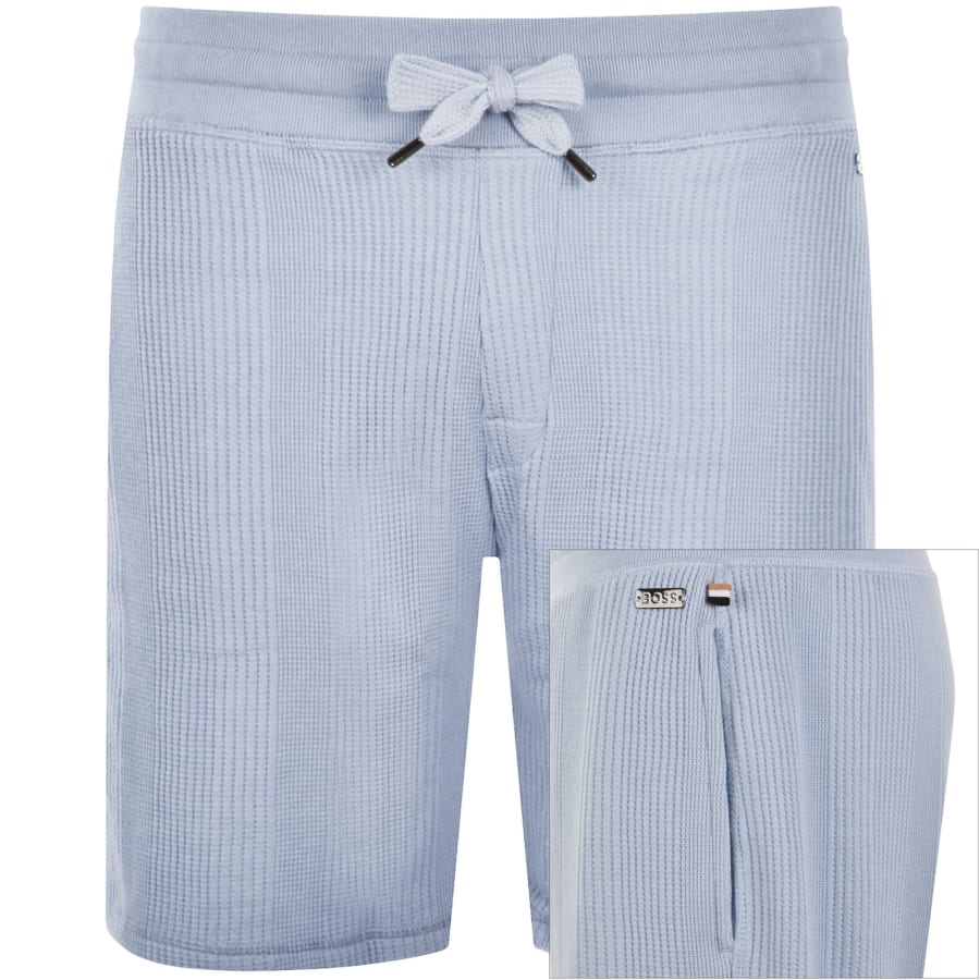 Image number 1 for BOSS Structure Shorts Blue