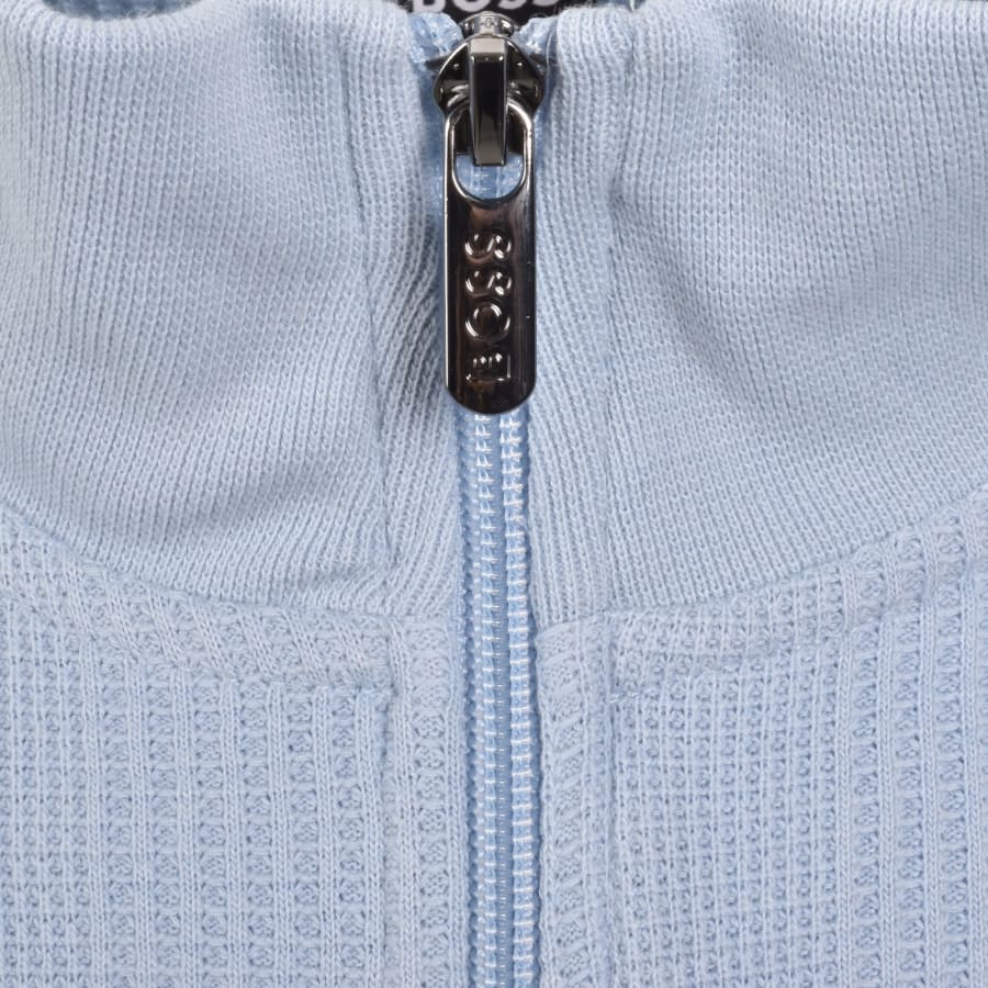 Image number 5 for BOSS Full Zip Sweatshirt Blue