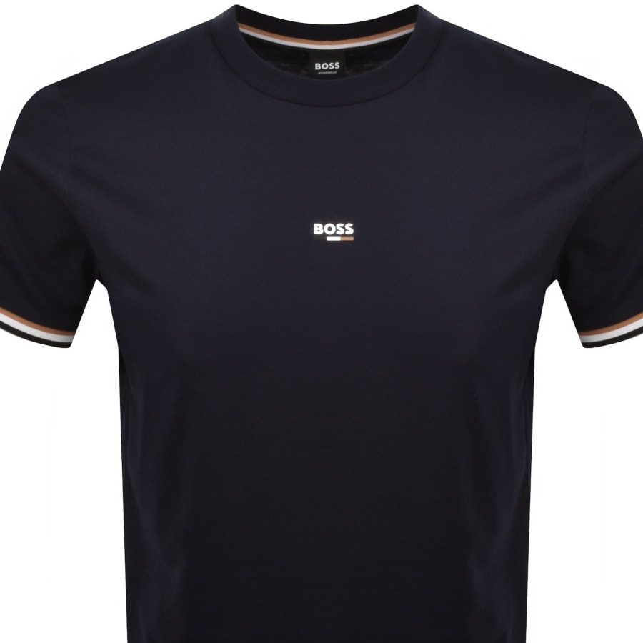 Image number 2 for BOSS Iconic T Shirt Navy