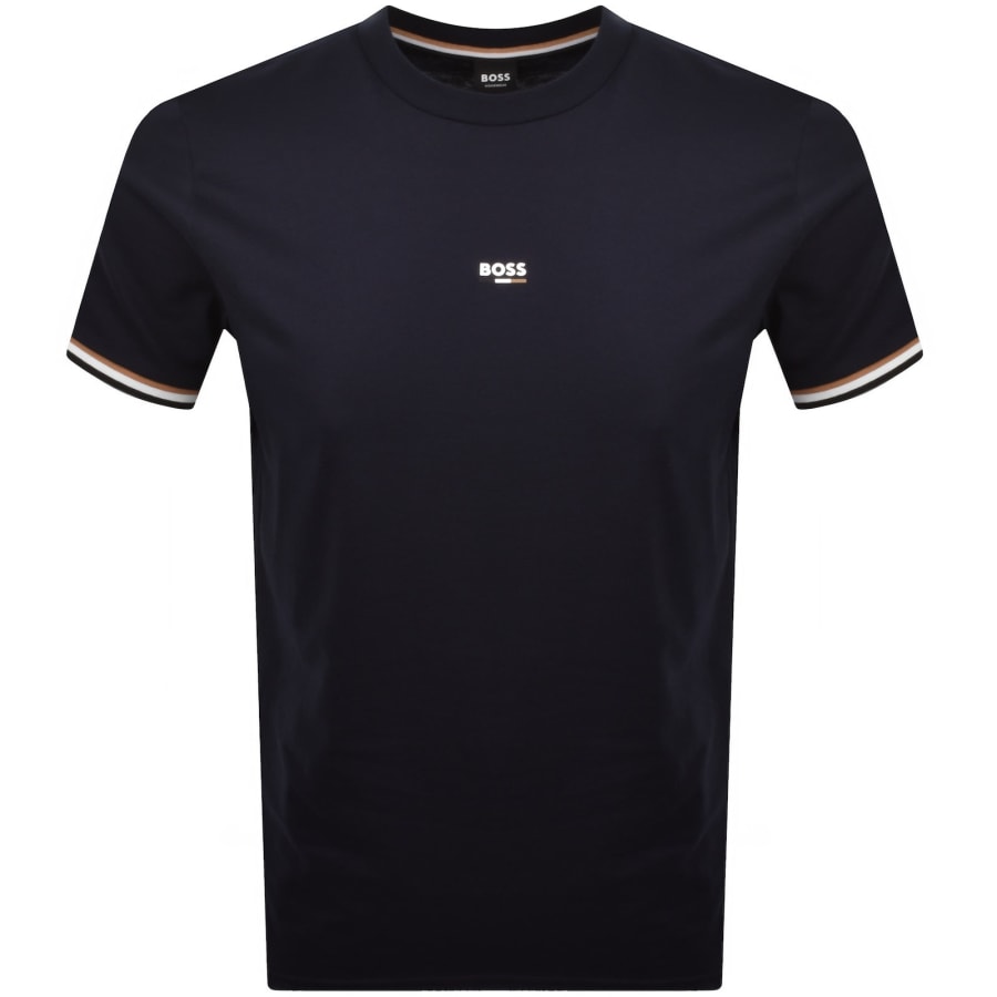 Image number 1 for BOSS Iconic T Shirt Navy