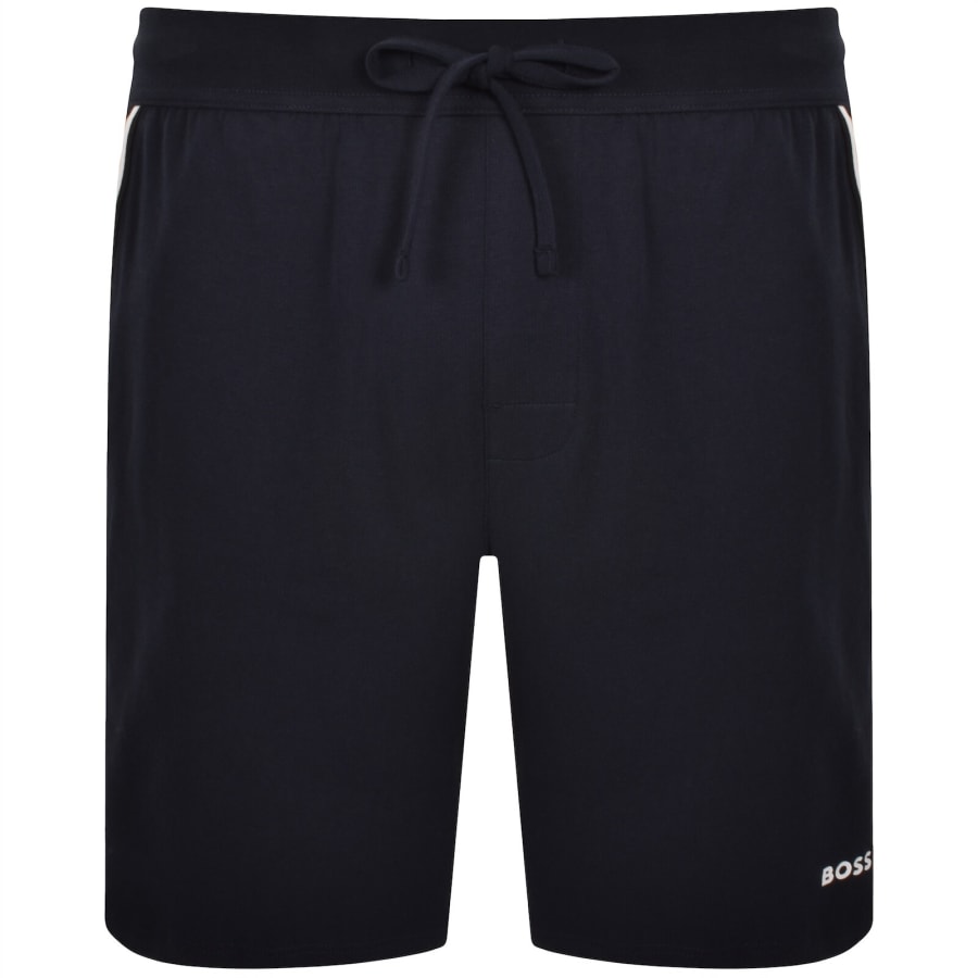 Image number 2 for BOSS Unique Jersey Shorts Navy