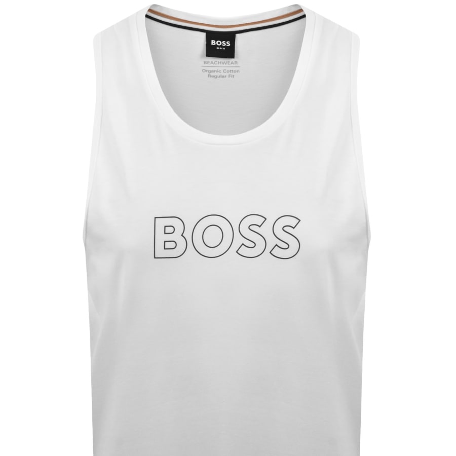 Image number 2 for BOSS Vest White