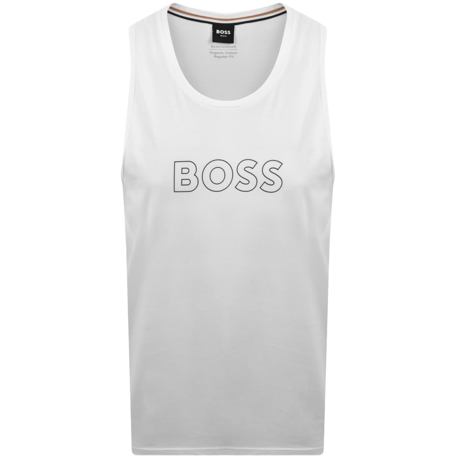 Image number 1 for BOSS Vest White