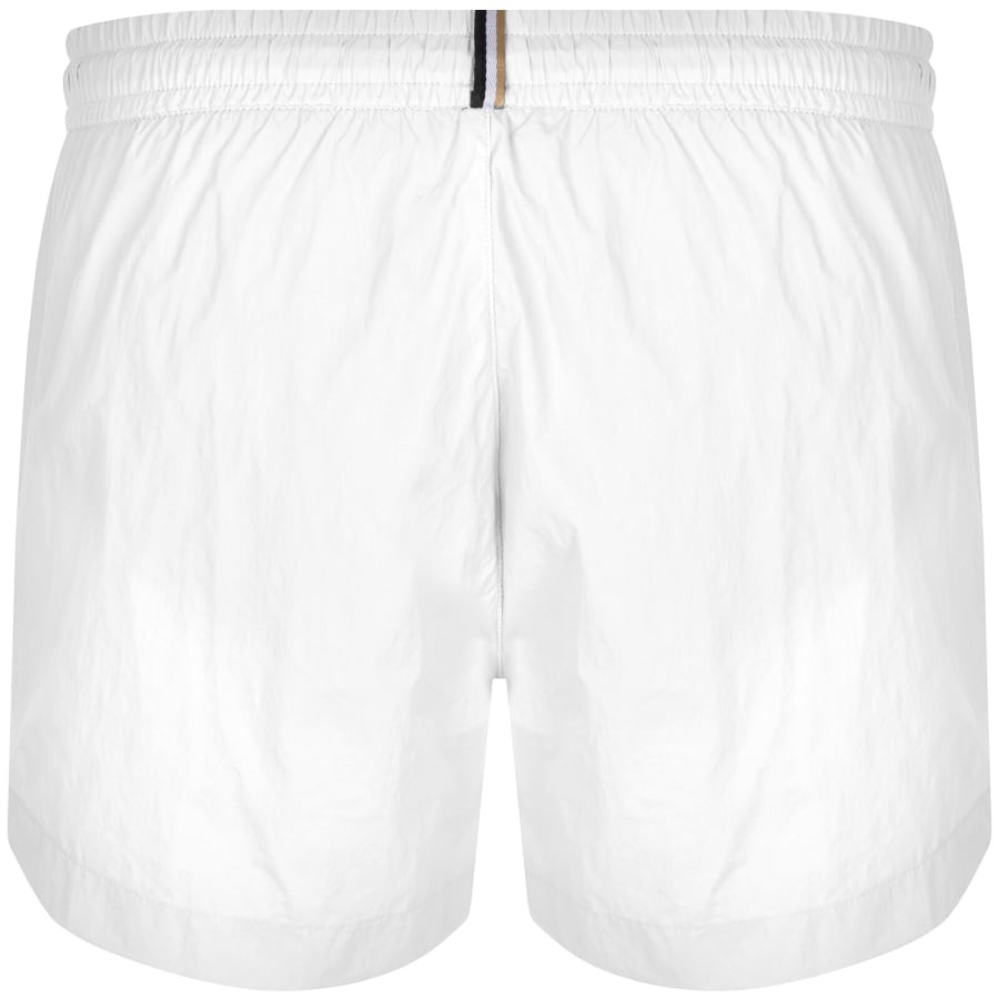 Image number 2 for BOSS Mooneye Swim Shorts White