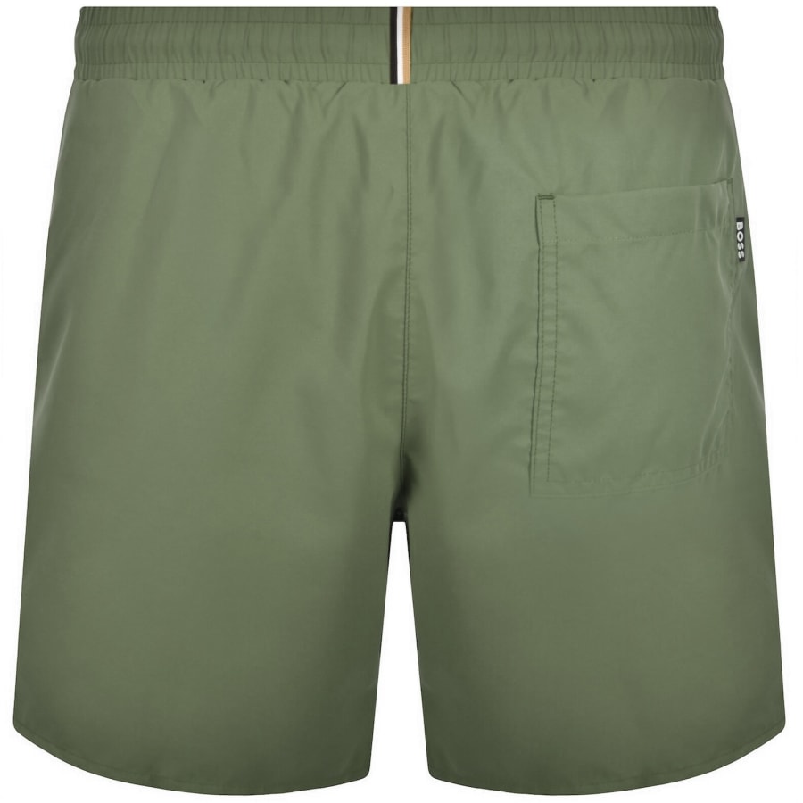 Image number 2 for BOSS Swordfish Swim Shorts Green