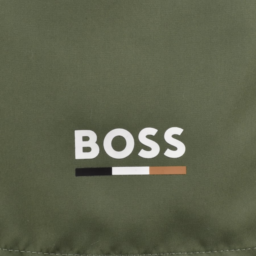 Image number 3 for BOSS Swordfish Swim Shorts Green