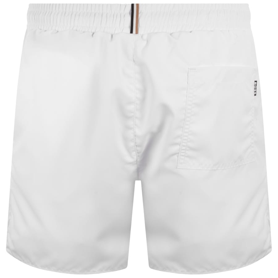 Image number 2 for BOSS Swordfish Swim Shorts White