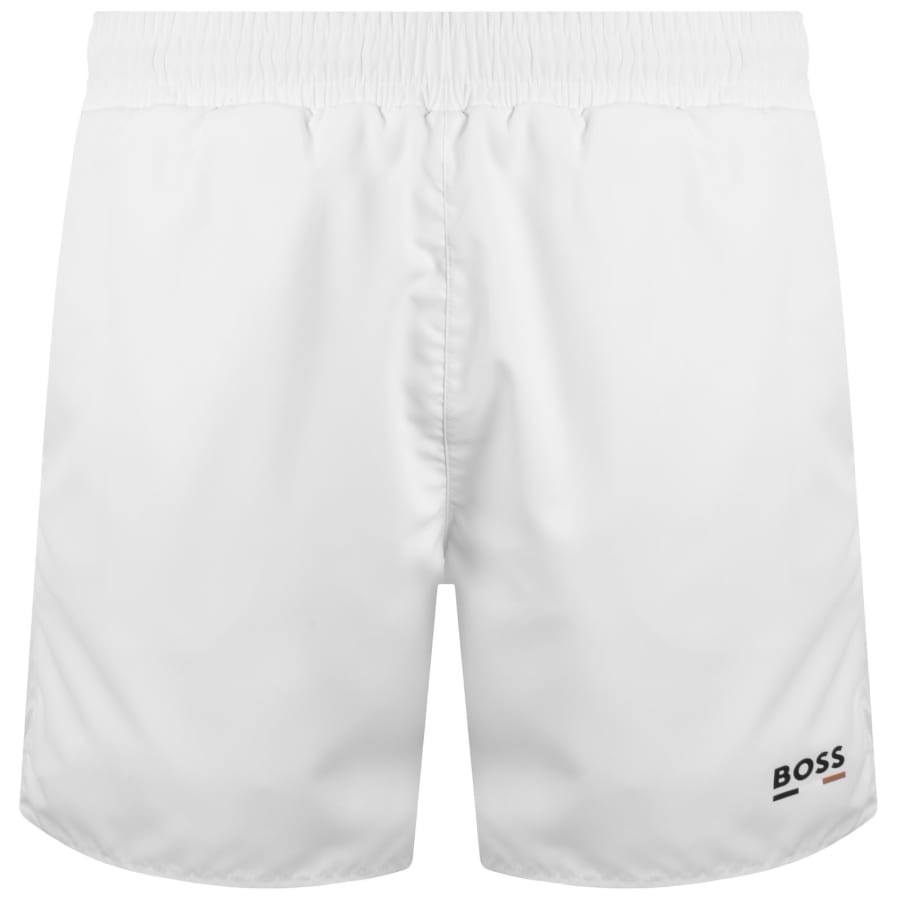 Image number 1 for BOSS Swordfish Swim Shorts White