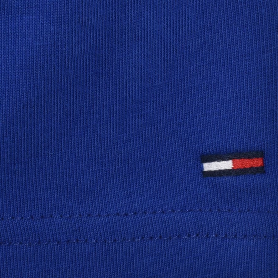 Image number 4 for Tommy Jeans Sign City T Shirt Blue