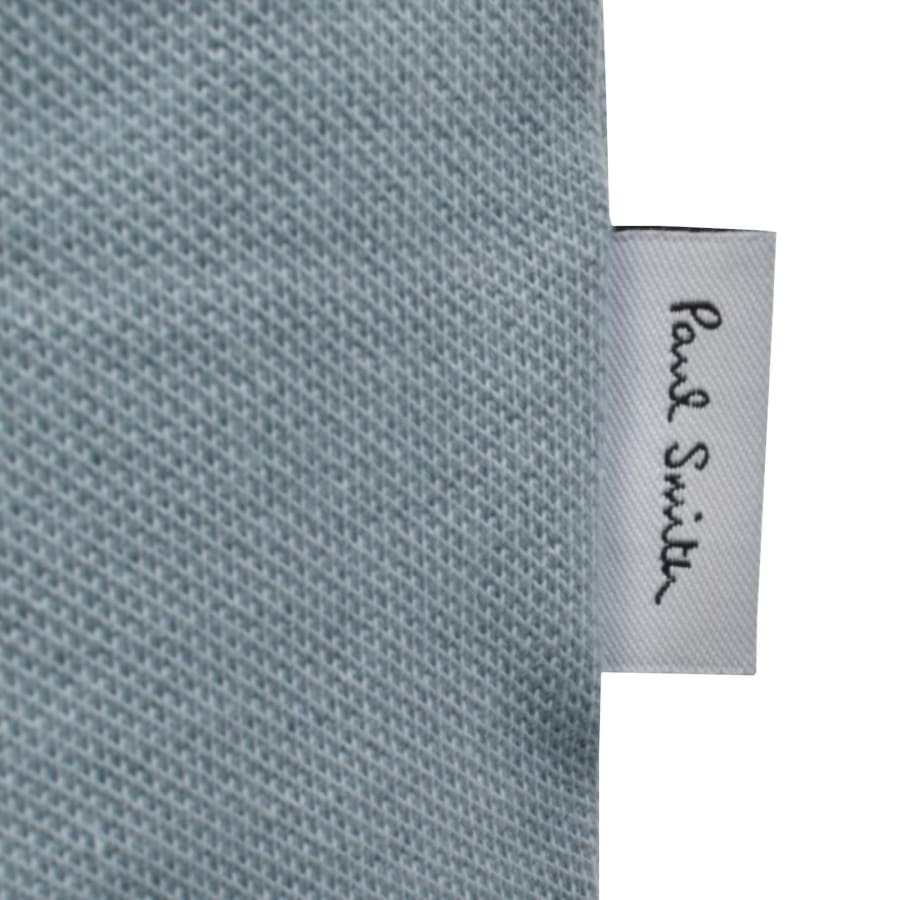 Image number 3 for Paul Smith Regular Fit Zip Polo Blue