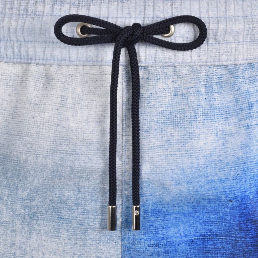 Image number 5 for Paul Smith Palm Sunset Swim Shorts Blue