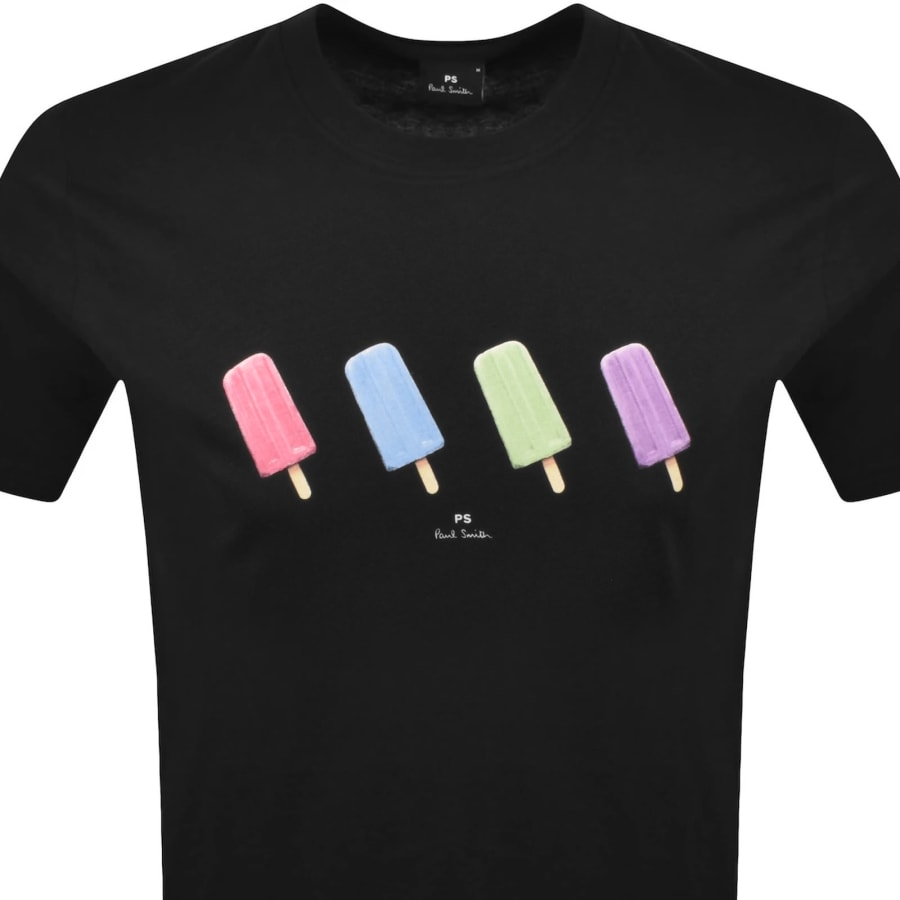 Image number 2 for Paul Smith Lollies T Shirt Black