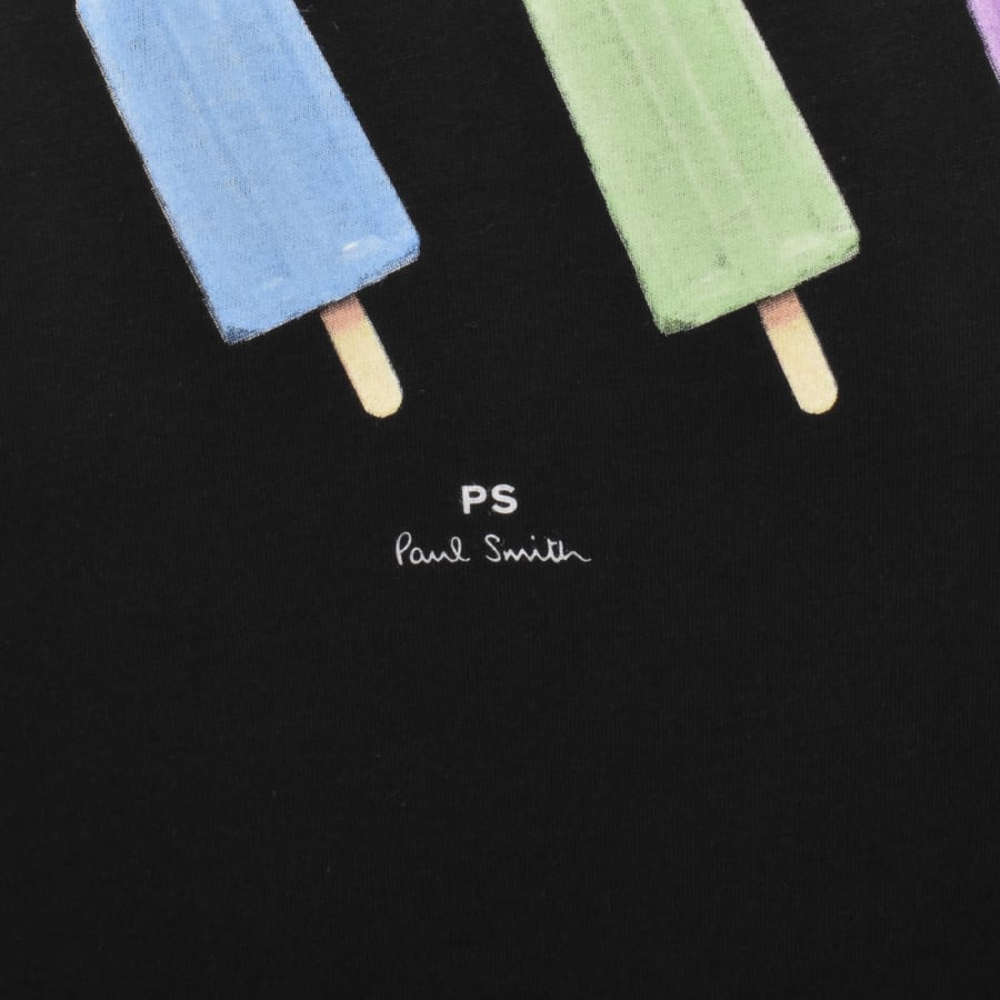 Image number 3 for Paul Smith Lollies T Shirt Black
