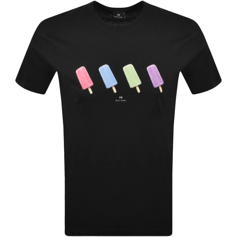 Image number 1 for Paul Smith Lollies T Shirt Black