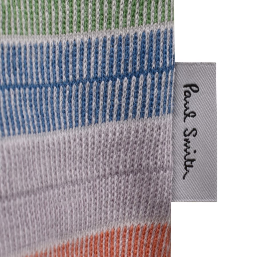 Image number 3 for Paul Smith Striped Polo T Shirt Cream