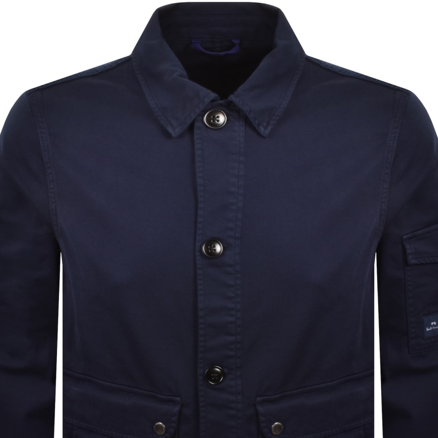 Image number 2 for Paul Smith Casual Overshirt Blue